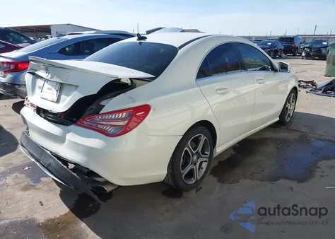 2014 Mercedes-Benz Cla 250 from USA, damaged, VIN WDDSJ4EB5EN124546
